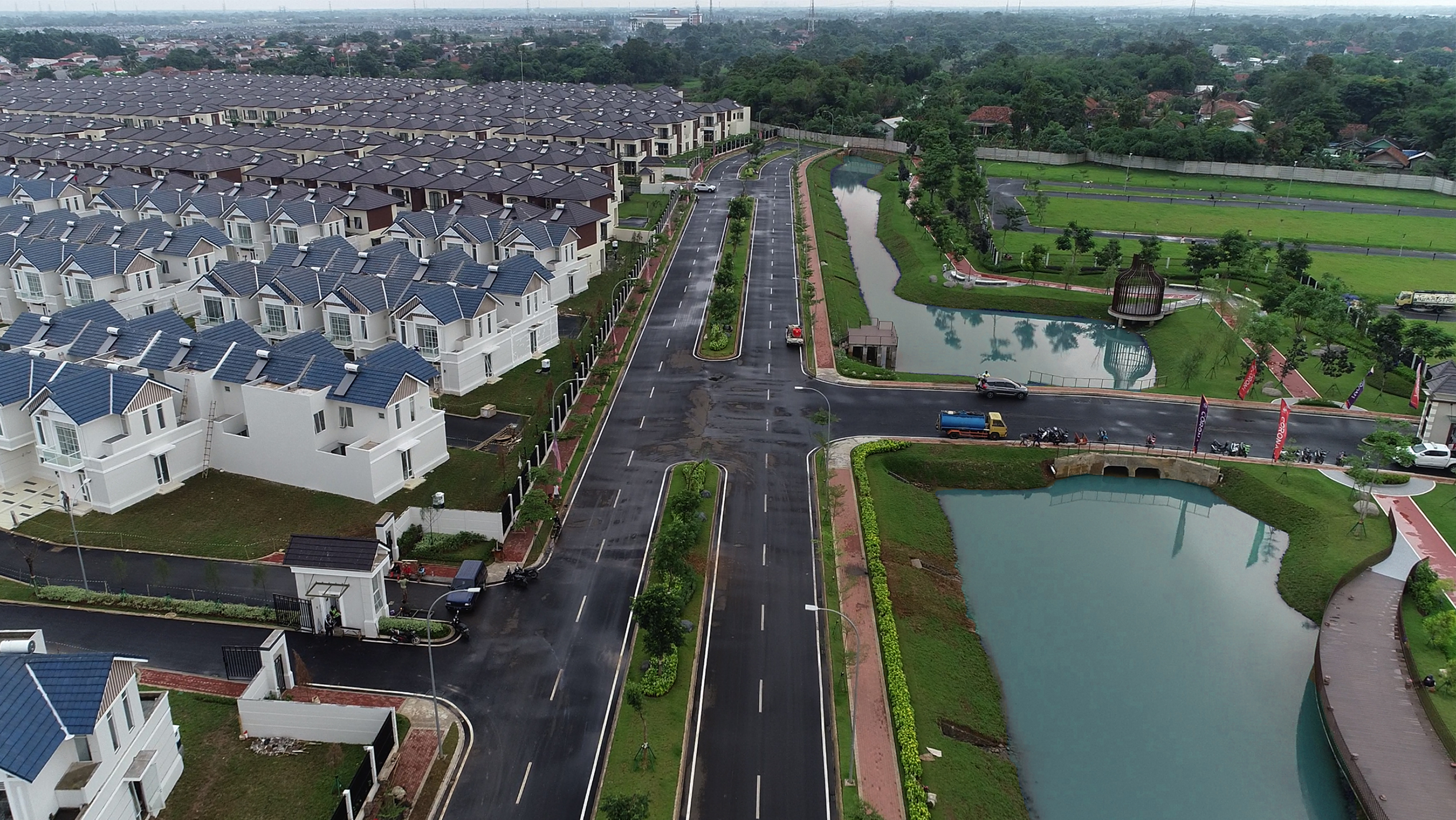Danau Buatan Daisan Swancity Jadi Contoh Rekomendasi Amdal Banjir